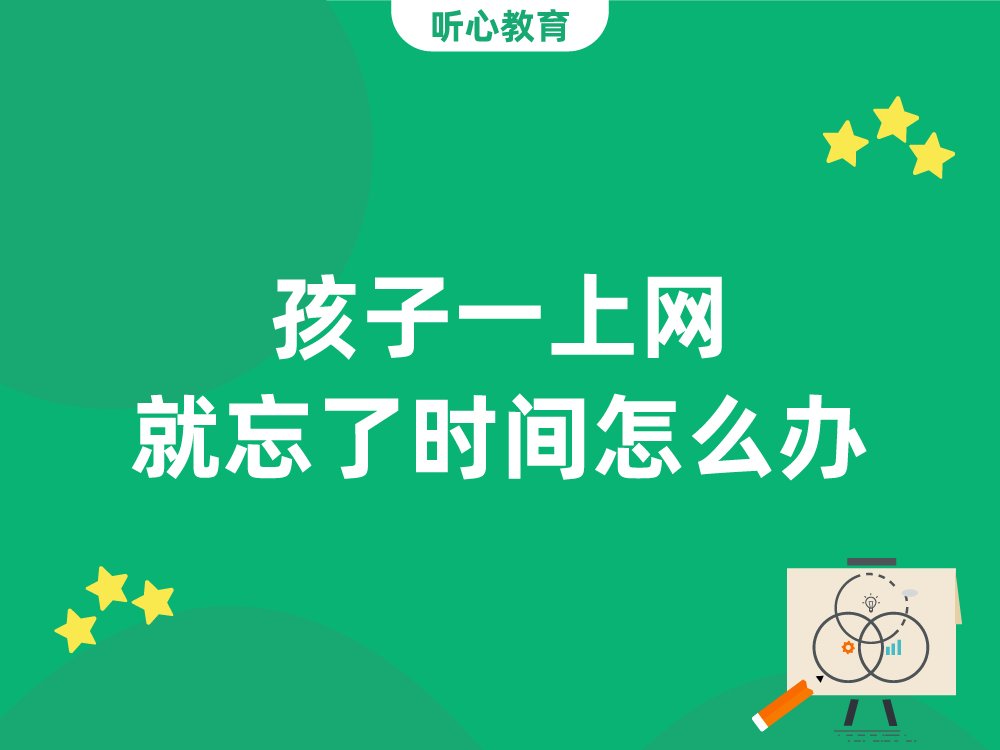 孩子一上网就忘了时间怎么办?