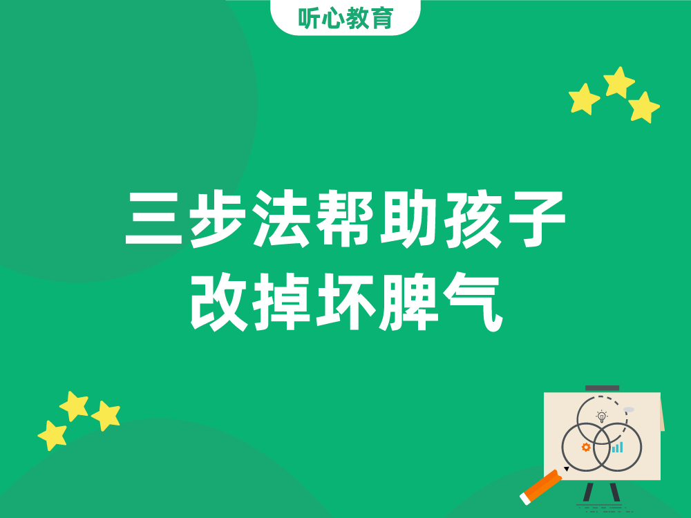 三步法帮助孩子改掉坏脾气