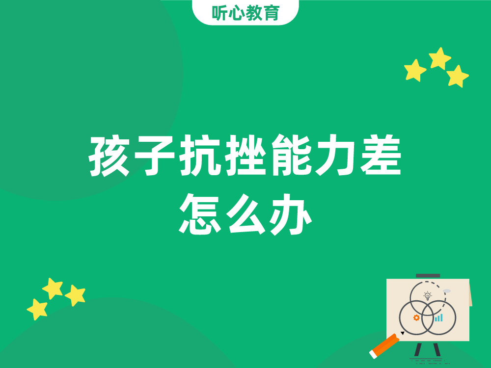 孩子抗挫能力差怎么办？