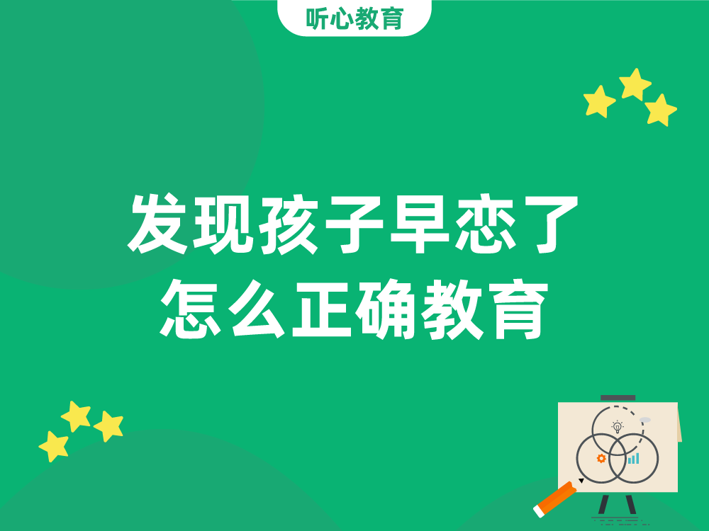 发现孩子早恋了怎么正确教育?