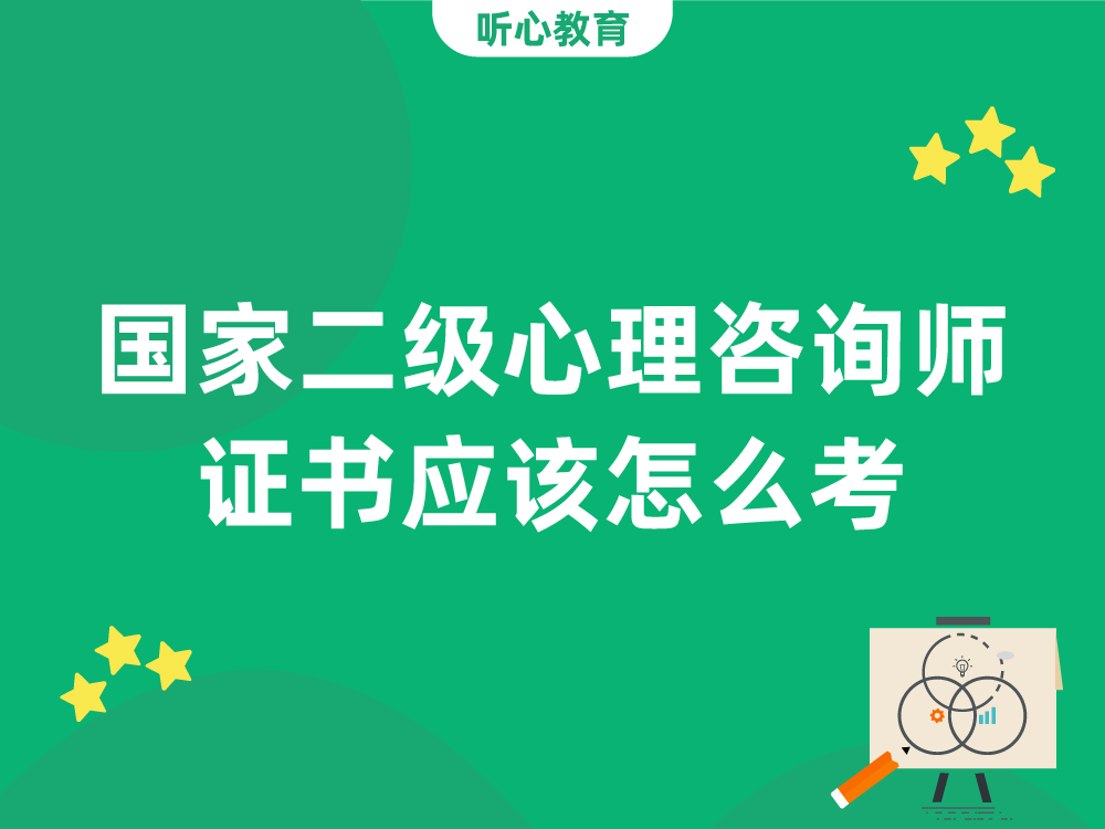 国家二级心理咨询师证书应该怎么考?