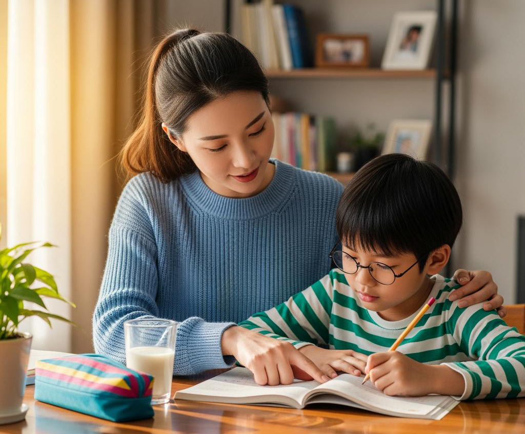 陪孩子写作业，4要4不要！