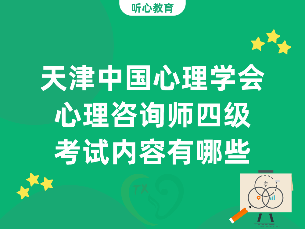 天津中国心理学会心理咨询师四级考试内容有哪些？